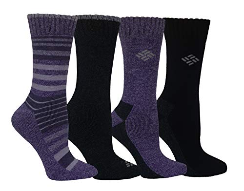 Image of Columbia Women's Moisture Control Crew Socks (4-Pack)