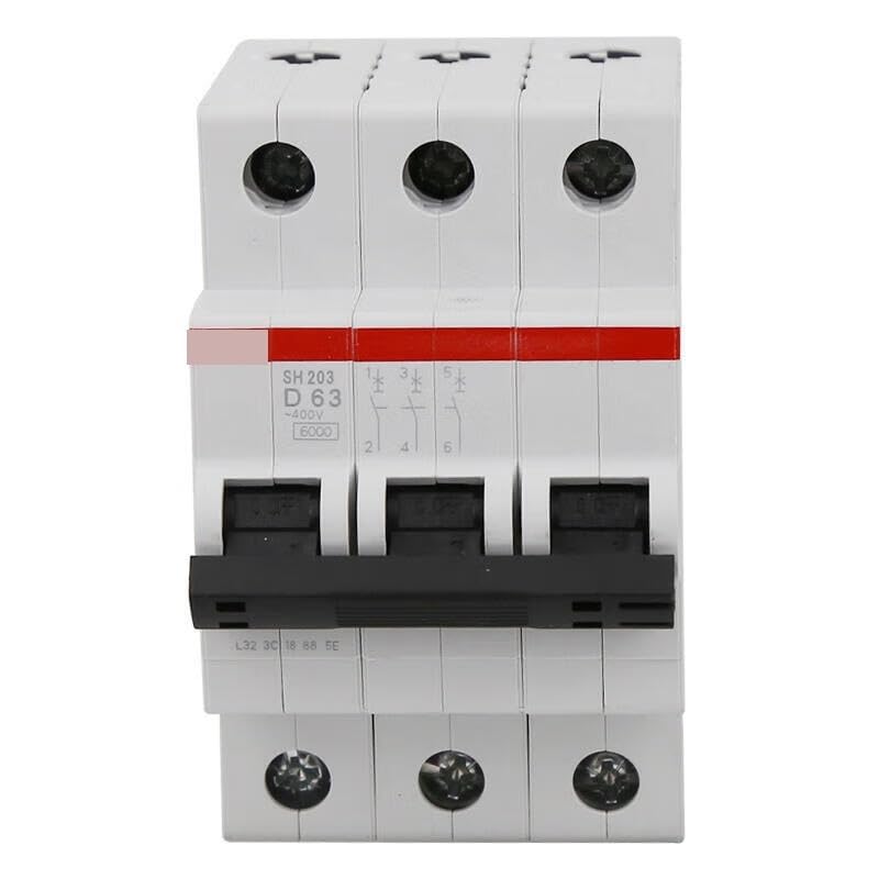 Disyuntor SH203-D63 para proteger líneas de climatización y bombas de agua trifásicas