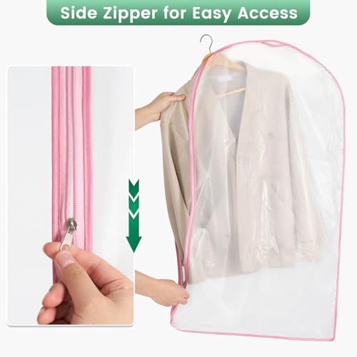 6 Pack Garment Bags - Save 41% Off, Now $9.99