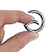 5PCS Round Carabiners Snap, Zinc Alloy High Strength Quick Release Spring O Rings Keyring Buckle Accessory & Keychain Carabiners Accessories