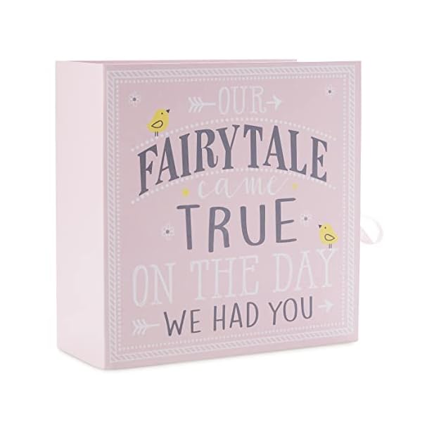 Tri-Coastal Design – Baby’s Eerste Denken Geheugendoos met 9 Laden om een Kind Speciale Aandenkingen En Schatten Te Bewaren (Fairytale)