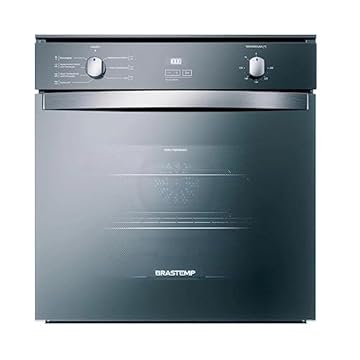 Forno de Embutir Elétrico Brastemp 84 Litros Inox Espelhado com Convecção e Timer Touch 220v