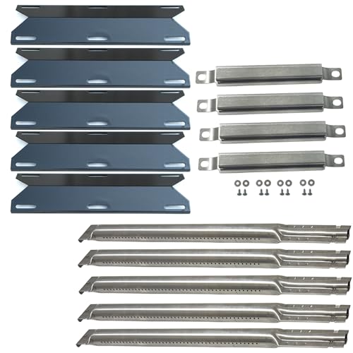 Direct store Parts Kit DG182 Replacement for Charmglow 720-0396,720-0578 Gas Grill Burner,Crossover Tube,Heat Plate