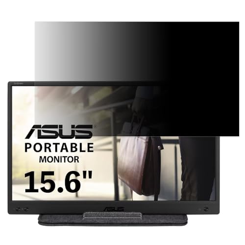 ASUS ZenScreen MB165B 15.6インチ 16:9 対応 覗き見防止フィルム プライバシーフィルター ブルーライトカット 反射防止 PC パソコン モニター のぞき見防止 画面保護 保護シート 着脱簡単 両面使用