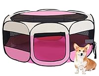 Floving Tragbares faltbares Haustier-Laufkatze Innen- / im Freiengebrauch -8 Verkleidung, wasserdicht (XL)