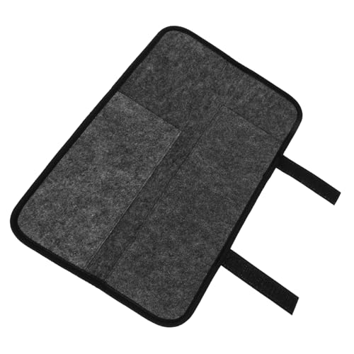 Bolsa organizadora para herramientas de peinado de cabello WOONEKY, bolsa colgante para viaje para planchas y rizadoras, material de fieltro protector para uso en casa y salón miniatura 1