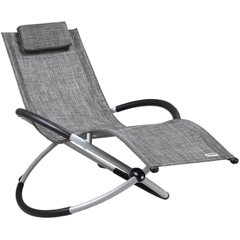 CASARIA Naples Foldable Rocking Sunlounger Cover