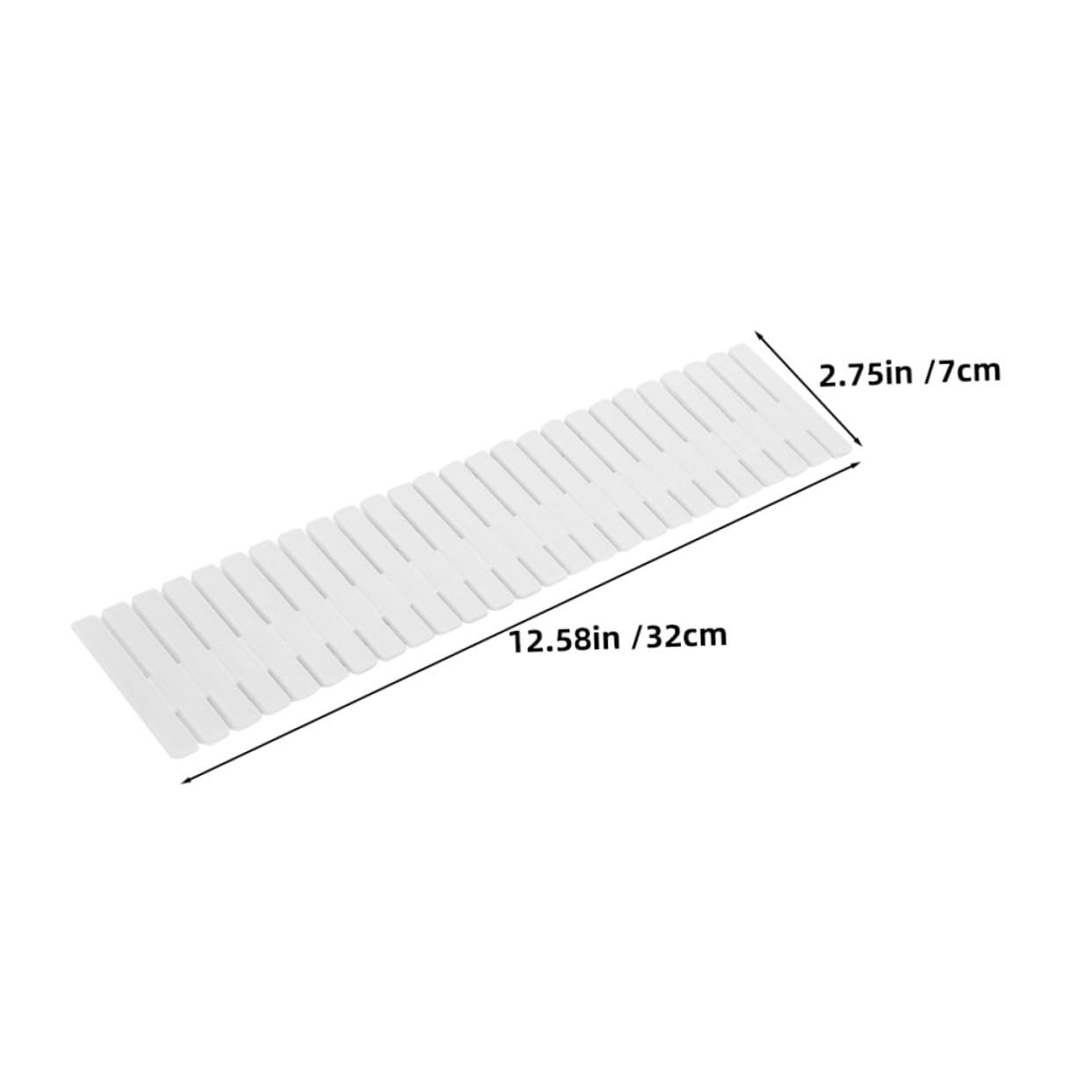 Alipis 16 Stück Verstellbare DIY Schubladenteiler Weiß Kunststoff Organizer für Unterwäsche Socken Kosmetik Aufbewahrung Schlafzimmer Küche