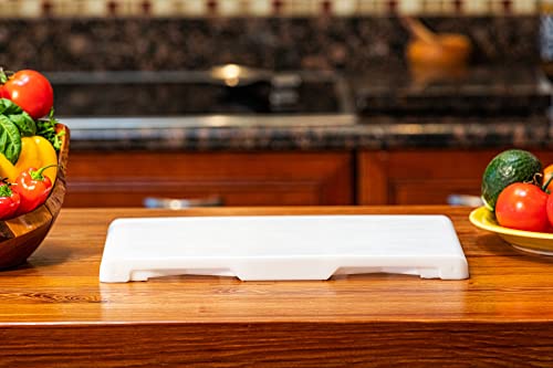 Chop Above Antibacterial Plastic Cutting Board Dishwasher Safe. WORK SMART NOT HARD Patented First of its Kinde. - Image 6