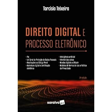 Capa do livro Direito Digital e Processo Eletrônico - 6ª edição 2022