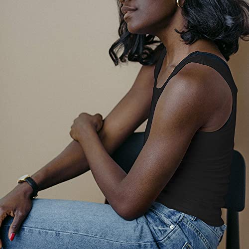 skinnytees Women's Basic Wide Strap Cami4