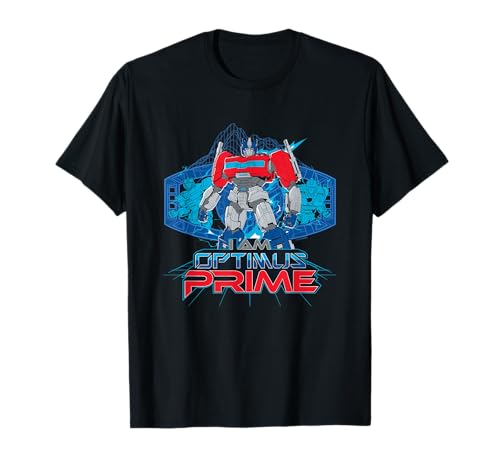 Transformers One I Am Optimus Prime Epic Portrait T-Shirt