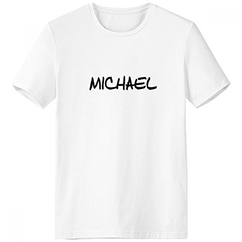 T-shirt Michael personnalisé cadeau original pour homme en coton