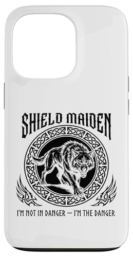 Vikings Viking Fenrir Shieldmaiden Lagertha Shield Maiden �X�}�z�P�[�X iPhone 13 Pro �p