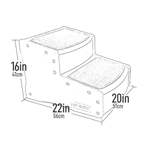 Pet-Gear-Easy-Step-II-Extra-Wide-Pet-Stairs-2-Step-for-DogsCats-up-to-200-pounds-RemovableWashable-Carpet-Easy-Assembly-No-Tools-Required-3-Colors - Cucciolini Doodles   Pet-Gear-Easy-Step-II-Extra-Wide-Pet-Stairs-2-Step-for-DogsCats-up-to-200-pounds-RemovableWashable-Carpet-Easy-Assembly-No-Tools-Required-3-Colors