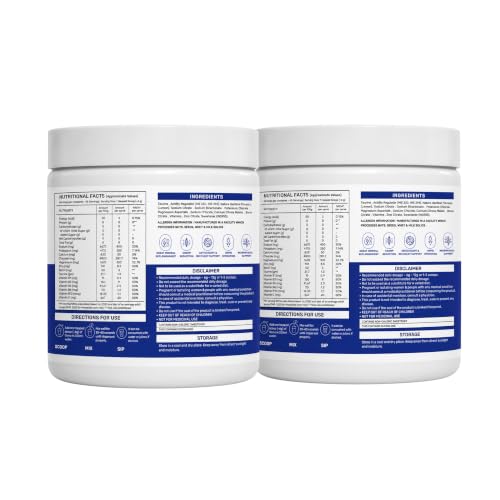 Image of OSMO - Electrolyte Hydration Blend (Advanced Salts + Taurine & Vitamins) | Lemon & Lime (540g, 2X45 Servings) | Zero Added Sugar