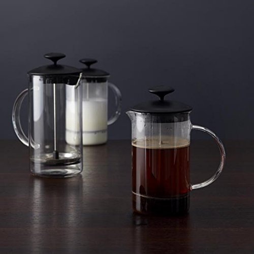 Leonardo melkopschuimer Caffè per me, 3-delige set, hittebestendig glas, 025508 - Image 6