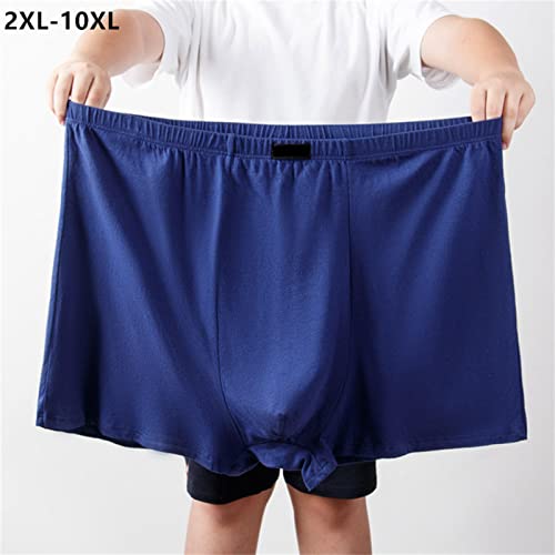 Boxers de algodón talla grande 8XL que eliminan rozaduras ropa interior masculina pack de 3 2