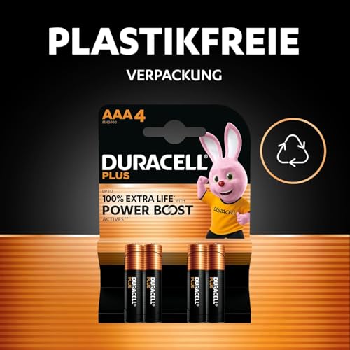 DURACELL Plus AAA-Batterien (24er-Pack) – Alkaline-Batterien 1,5 V 6