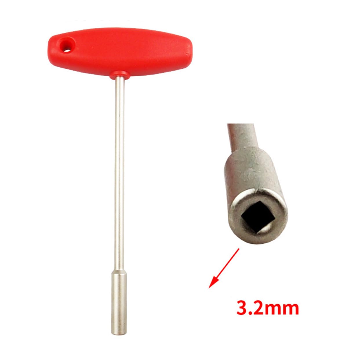 DOITOOL 3piezas Llave De Radios Oculta t Herramienta para Cableado Orificio Cuadrado para Uso Doméstico y Profesional
