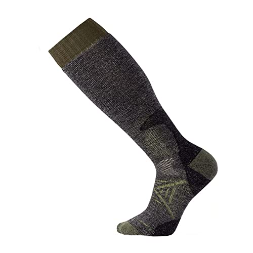 Smartwool SW001360001L Hunt Extra Cushion OTC Socks Black L