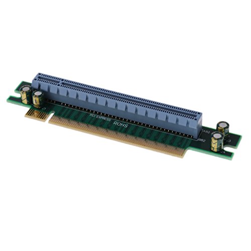 Image of PCI-Express 16x Riser Card 90 Right Angle Riser Adapter Card for 1U Chassis|Graphics Cards|Components|Computers & Accessories
