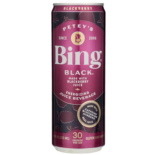 Bing Beverage Company Bing Black, 12 Fl Oz (Pack of 24)