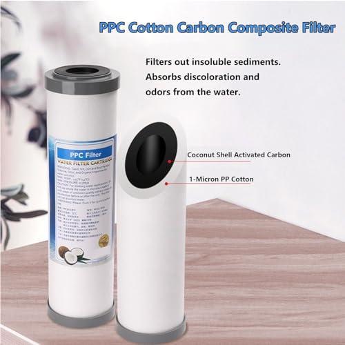 Filtre à eau 1 micron contre le sable et la rouille dans la maison