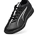 PUMA Unisex-Child, Ultra Play Indoor Training Black White, Big Kid 4