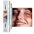2-in-1 Dual Ended Microblading Freckle Pen & Freckle Stamp,Waterproof Freckle Stamp & Precise 15Tip for Natural Lifelike Freckle Makeup,Perfect Make up,Last 24Hrs.