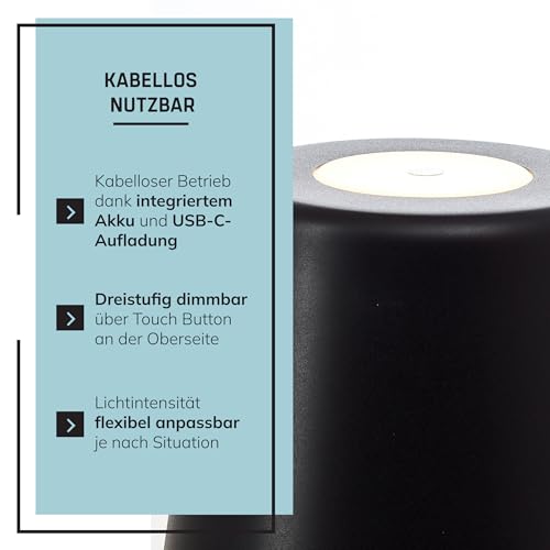 Stehlampe LED nomade pour éliminer les contraintes de câbles dehors - 5