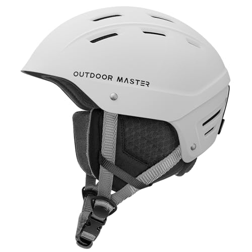 OutdoorMaster Kelvin II Ski Helmet - Snow Sport Helmet Snowboard Helmet for Men...