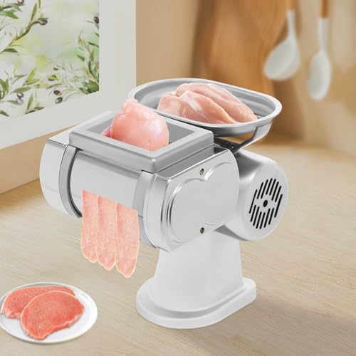 Cortadora de Carne Eléctrica 600W Acero Inoxidable miniatura 3