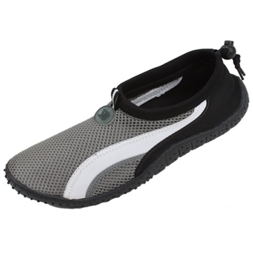 B5908A Men's 4 Colors Water Shoes Aqua Socks Slip on Athletic Pool Beach Surf Yoga