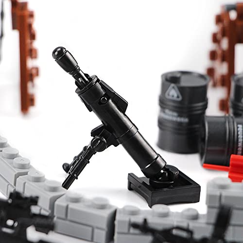 Feleph Swat Weapons Toys, Military Police Bricks Accessories For Policeman Figures, Army Team Ww2 Gear Pack Building Blocks For Boys #TOP4