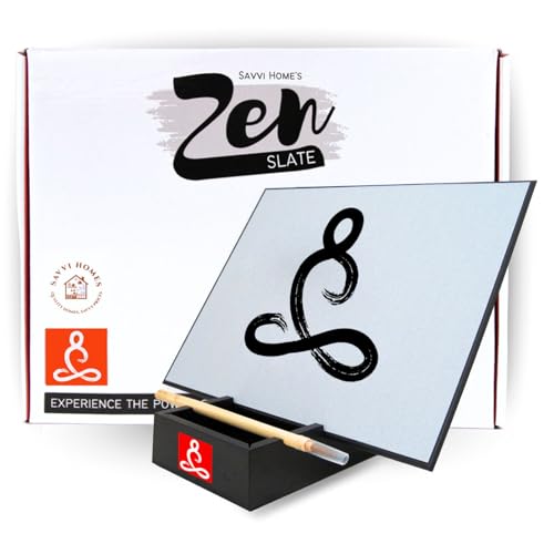 Savvi Home's Zen Slate Drawing Board Buddha Water Painting Art Board Water Painting & Embracing Mindfulness Gifts - Water Board Meditation Gift for Artists