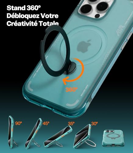 Coque iPhone 16 Pro antichoc pour éviter les casses d'écran et de caméra