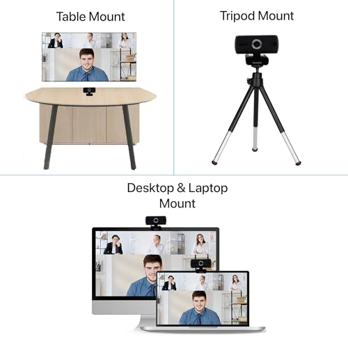 Image of Galxy C50 Full HD 1080p@ 30fps Webcam for Meetings and Streaming, Auto-Light Balance, Built-in Mic, Plug & Play USB Camera for Microsoft Teams, Google Meet, Zoom and More-2048x1536 Pixels