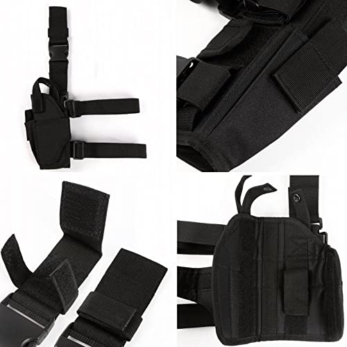 Vdones Drop Leg Holster Tactical Thigh Strap Holster Pistol Hip Airsoft Leg Gun Costume Harness Men Women For Shooting, Military #TOP3