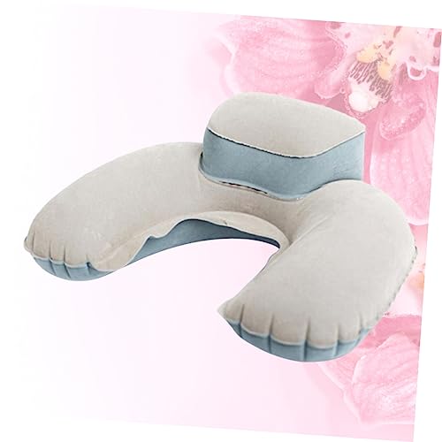 Almohada Inflable para Viaje 35x26 cm Gris miniatura 4