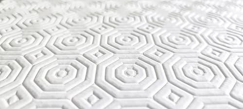 GEMITEX Table Protector Made in Italy Anti-Slip, Shockproof, Double-Sided White/Green, Round 140 - Image 3