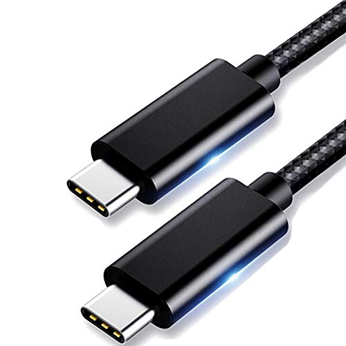 Kaweno USB C/Type c to Type c ケーブル 3m USB-C & USB-C ケーブル【USB3.1 ケーブル Gen2 PD対応 100W/5A急速充電 】タイプC ケーブル ナイロン編み Nintendo Switch / 4k TV/MacBook/Xperia XZ/Galaxy S8 S9, Note 8 / iPad Pro、MacBook Pro/Matebook/Nexus 5X 他Type-C 機器対応 (3M)