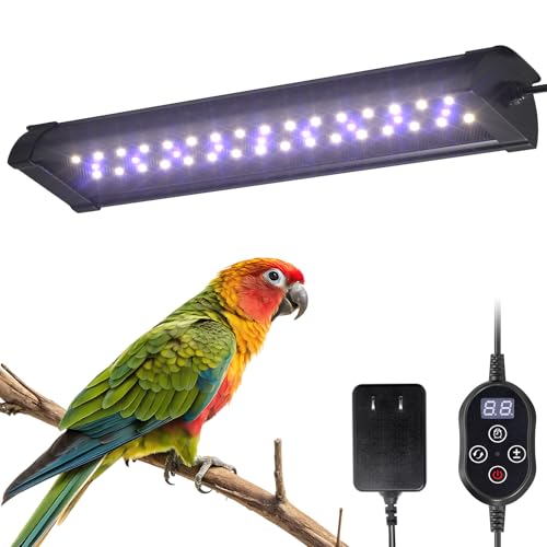 Tobebright UVB 2.4 Bird Cage Light, Full Spectrum...