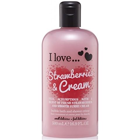 I LOVE Strawberries & Cream Bath Crème Cover