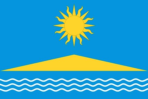 Drapeau Solnechnogorsk grand format indéchirable contre la décoloration - 2