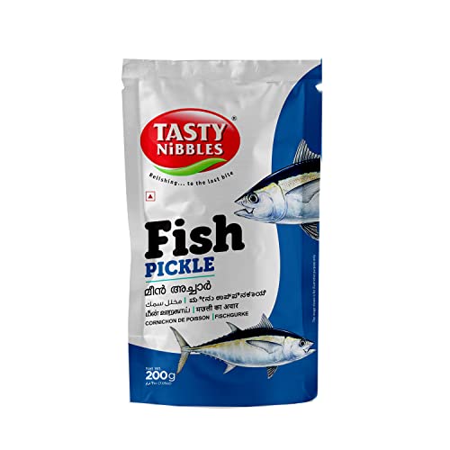 Image of Tasty Nibbles Fish Pickle 200gm Pouch [Pack of 3]