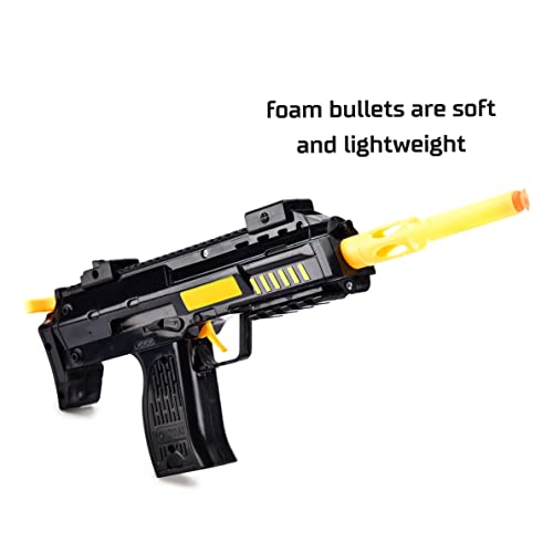 Image of Blaze Gun with 7 Safe Soft Foam Bullets | Fun Target Shooting Battle Fight Game for Kids Boys