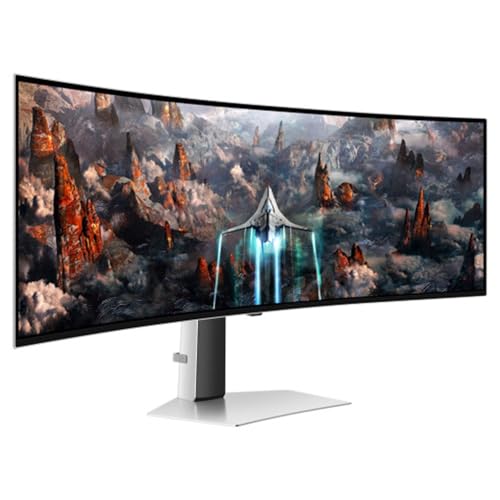 Odessy G9 32:9 240Hz ウルトラワイドモニター Samsung、4K×2枚分の57型240Hz対応ウルトラワイドゲーミング