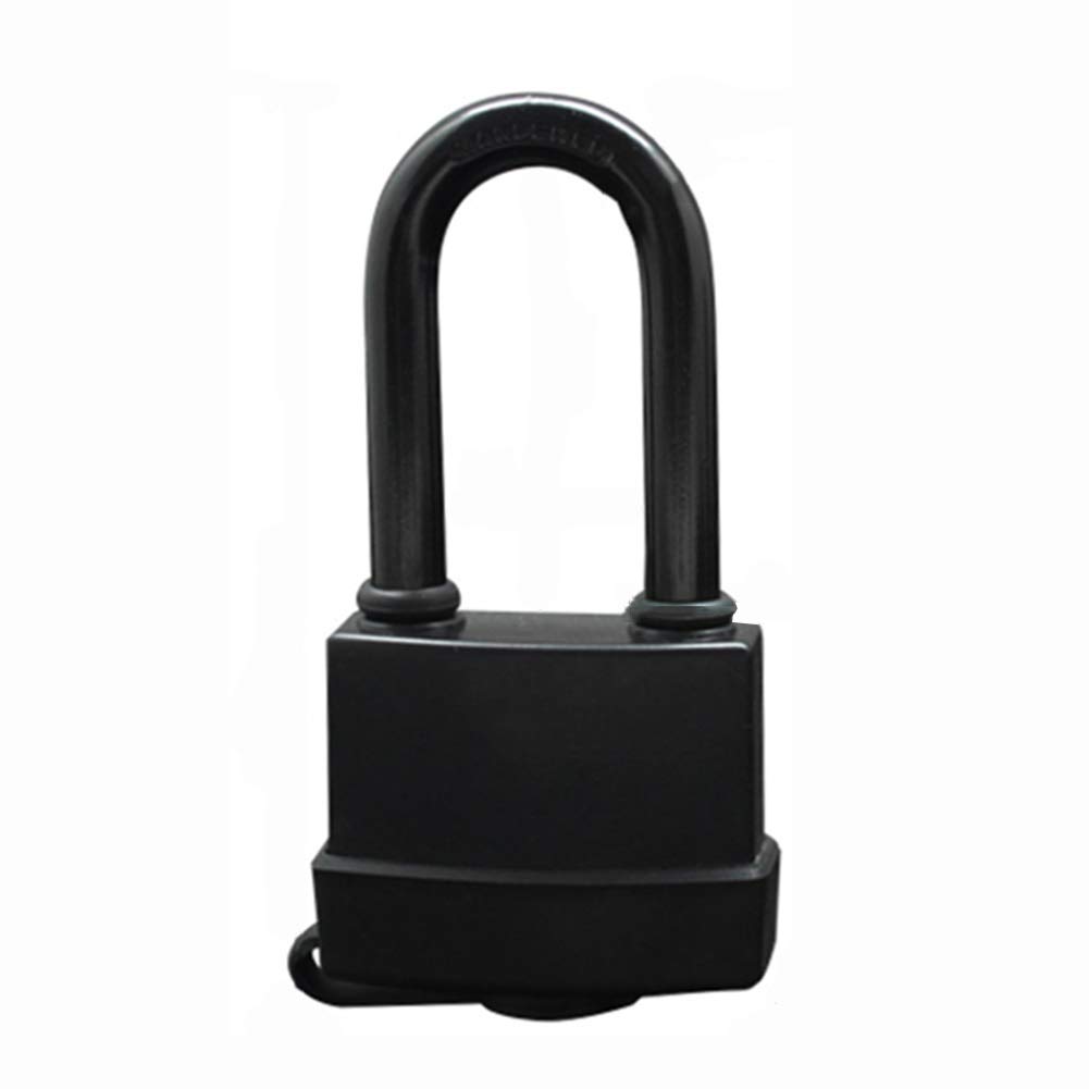 Sdydsge Copper Padlock， Padlock With 3 Keys,Outdoor Steel Solid Lock,Rust-Proof And Anti-Theft,50X116mm
