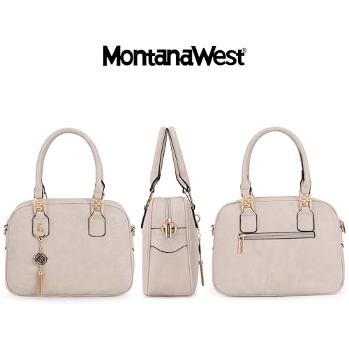 Image of Montana West Small Purses for Women Tassel Crossbody Satchel Handbag with Detachable Shoulder Strap